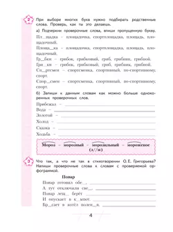 Русский язык. Я пишу грамотно. 4 класс (формирование и мониторинг орфографической грамотности) 15