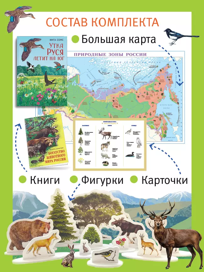 Путешествие по России утки Руси. Настольная игра 3