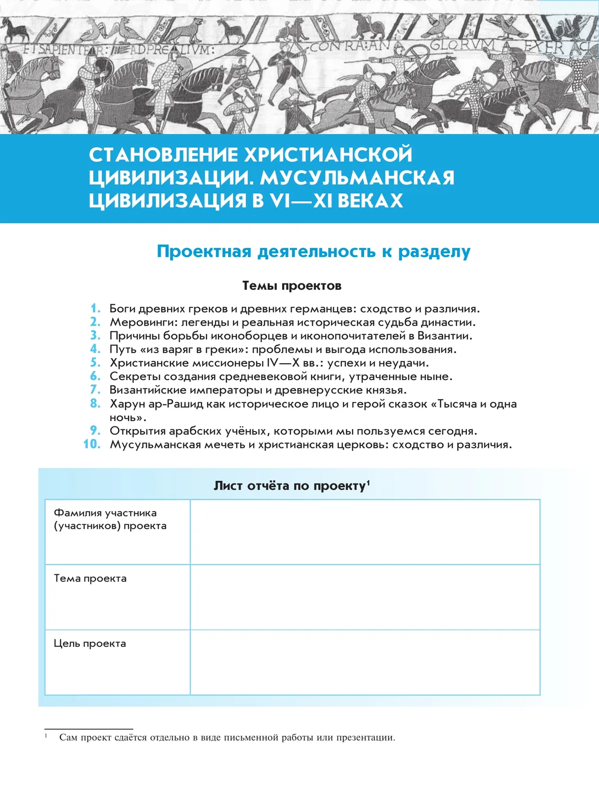 Всеобщая история. История Средних веков. Рабочая тетрадь. 6 класс 10