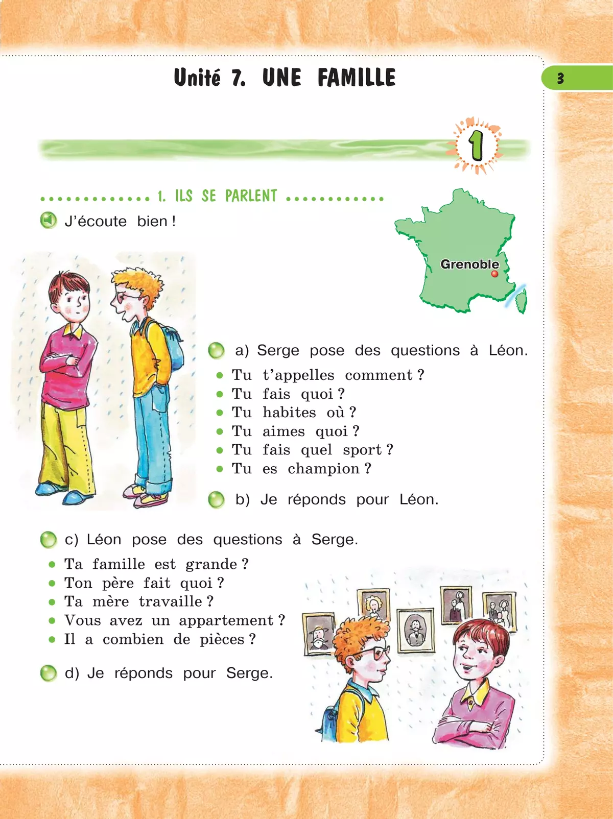 Французский язык. 4 класс. Учебник. В 2 ч. Часть 2 4