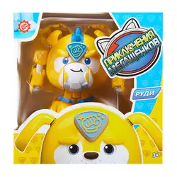 Игрушка трансформер стандарт,Приключения мегащенков, Руди 16