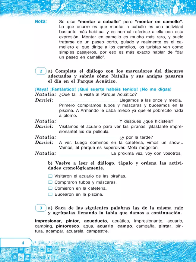 Испанский язык. Рабочая тетрадь. 6 класс. Углубленный уровень 22