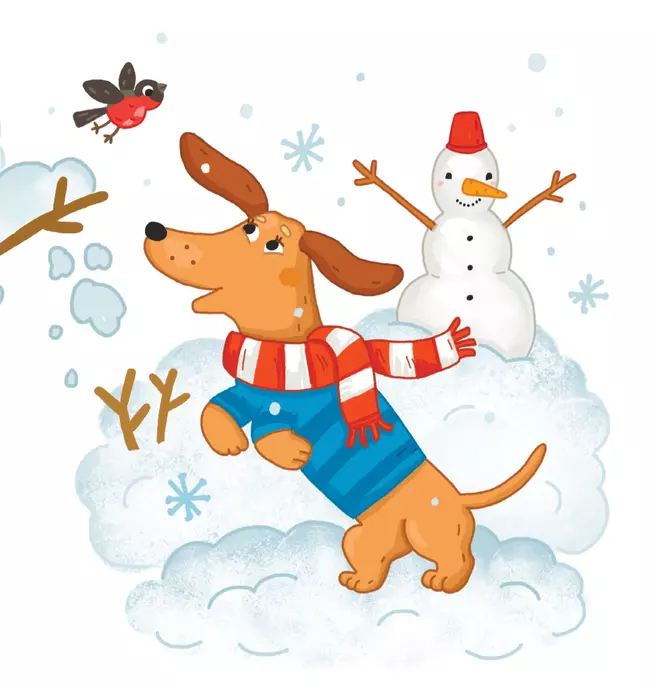 СНЕГОВИЧОК. Книжка-картинка для первого чтения. Матвеева Е. 13 СНЕГОВИЧОК. Книжка-картинка для первого чтения. Матвеева Е. 13