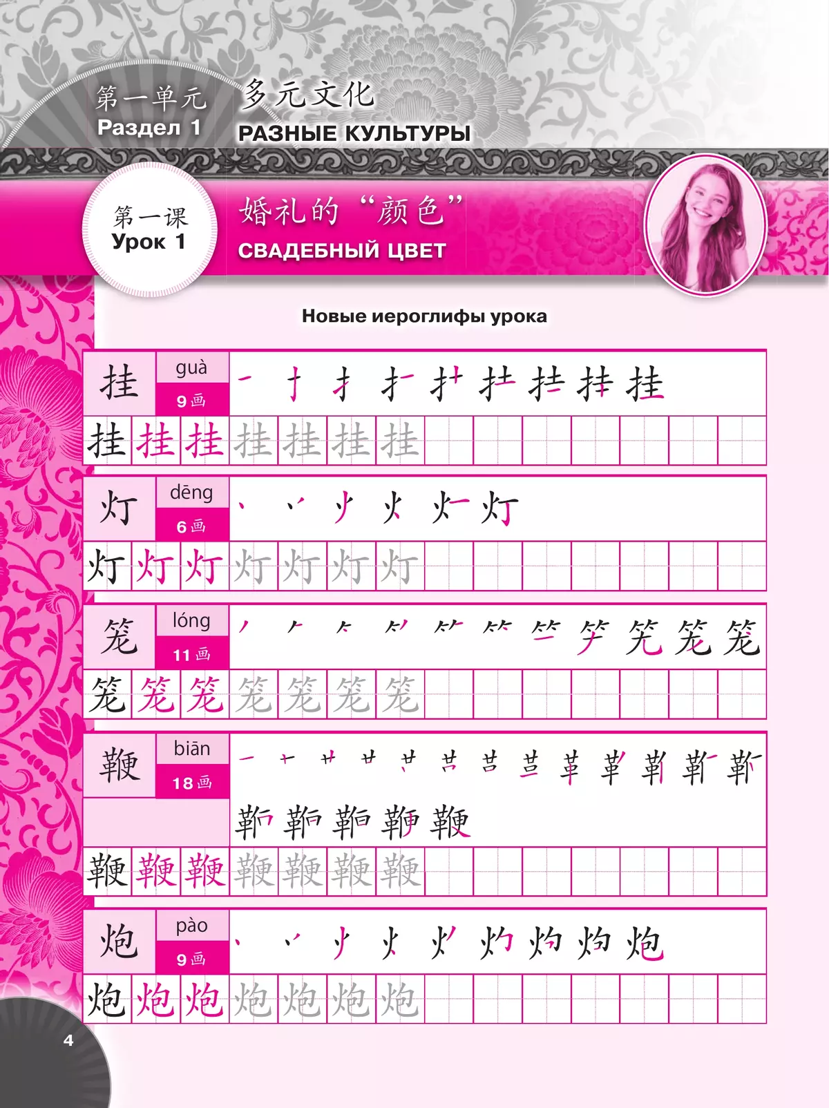 Китайский язык. Второй иностранный язык. Прописи. 9 класс 27
