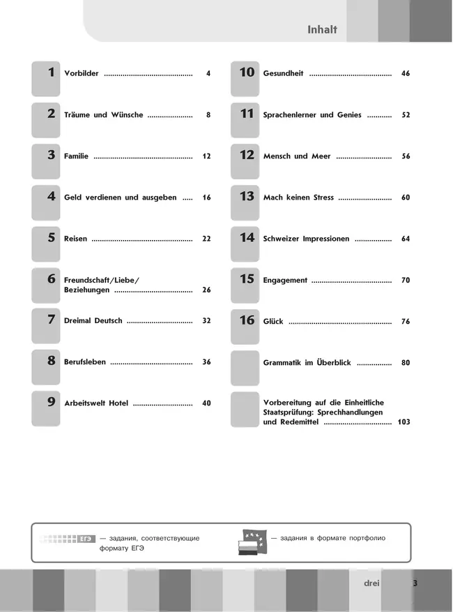 Немецкий язык. Второй иностранный язык. Рабочая тетрадь. 10 класс 15