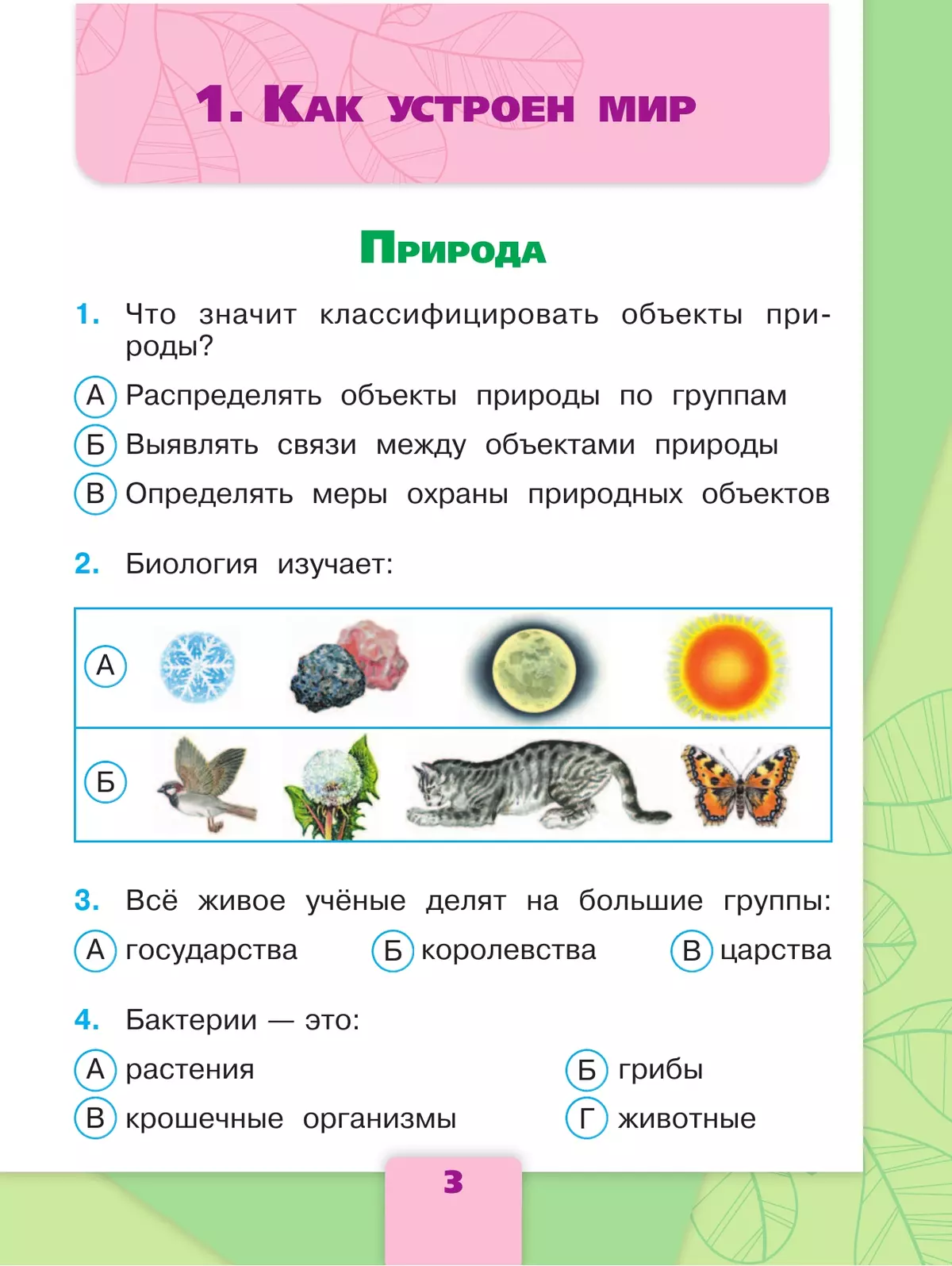Окружающий мир. Тесты. 3 класс 13