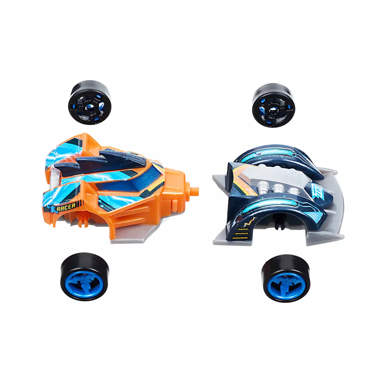 Машинка разборная T-RACERS MIX 'N RACE, в коробке с прозрачным окном, Х-рейсер 5