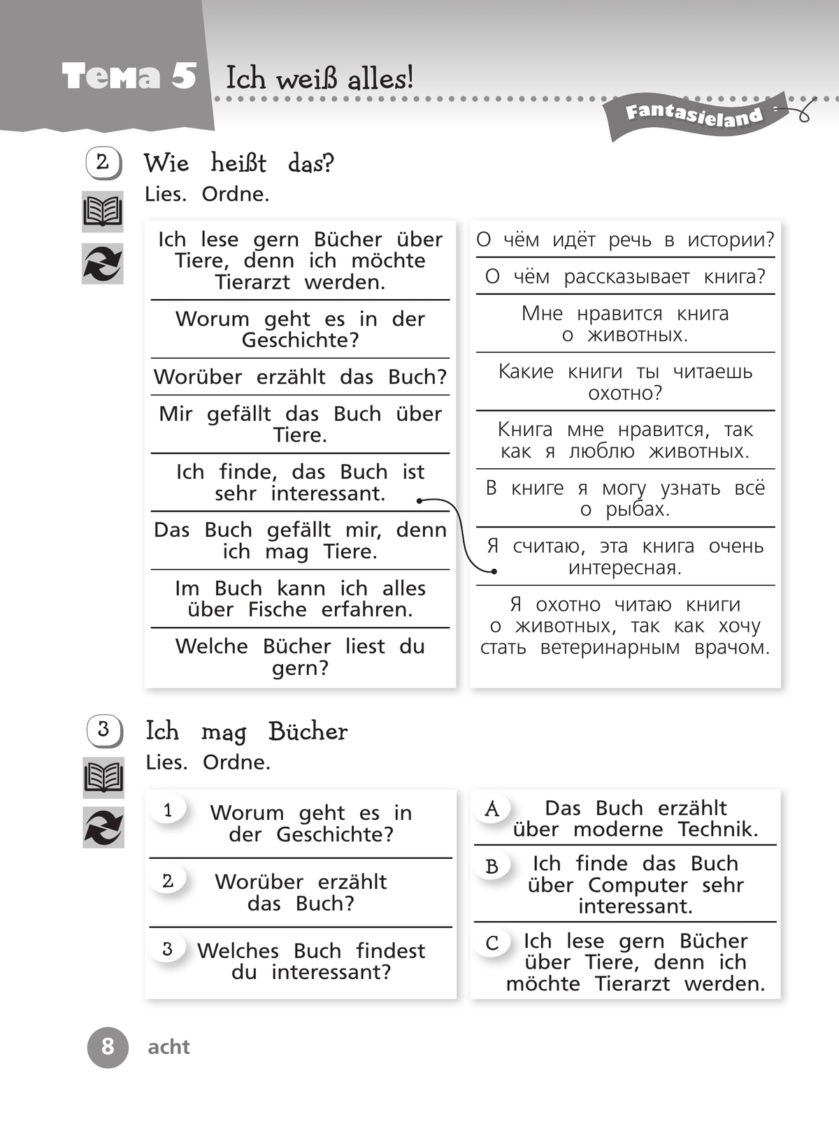 Немецкий язык. Рабочая тетрадь. 4 класс. В 2 ч. Часть 2 2