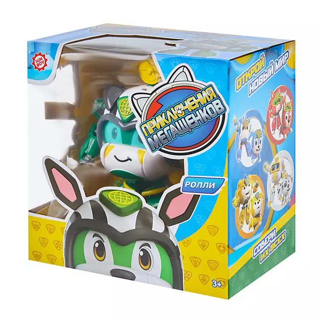Игрушка трансформер стандарт Приключения мегащенков, Ролли 11