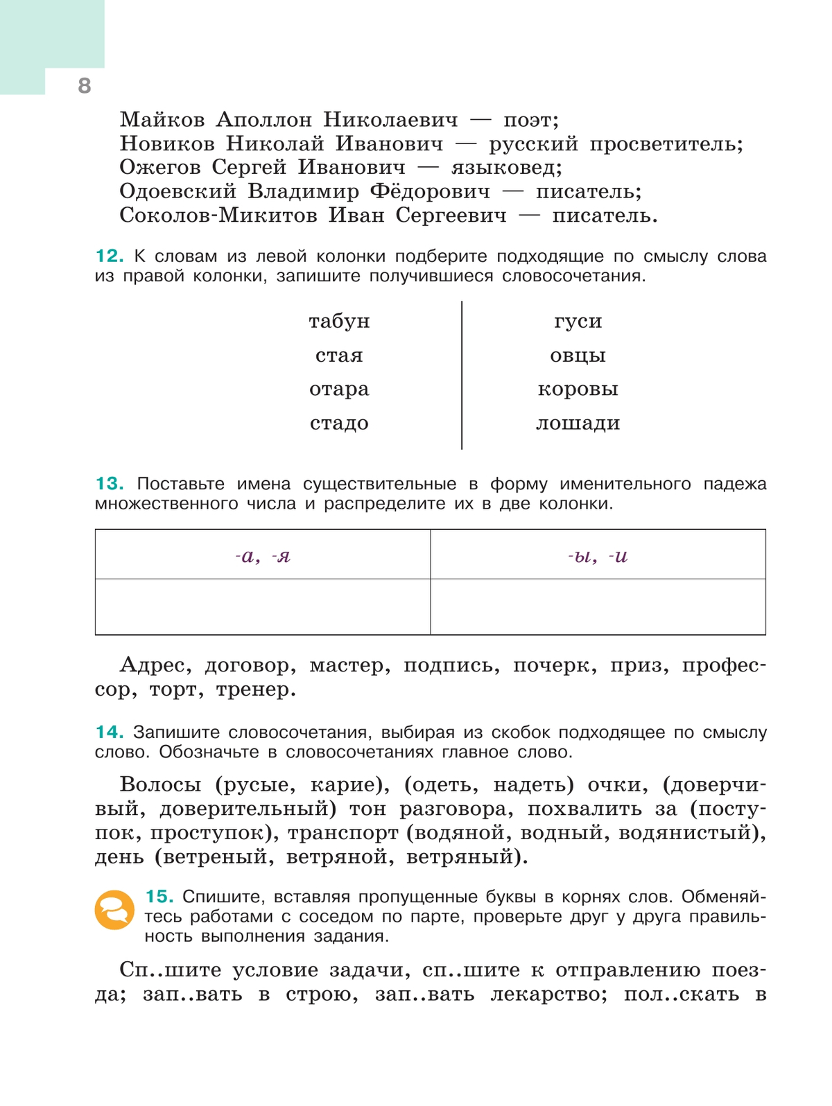 Русский язык. 6 класс.  Учебник. В 2 частях. Часть 1 5