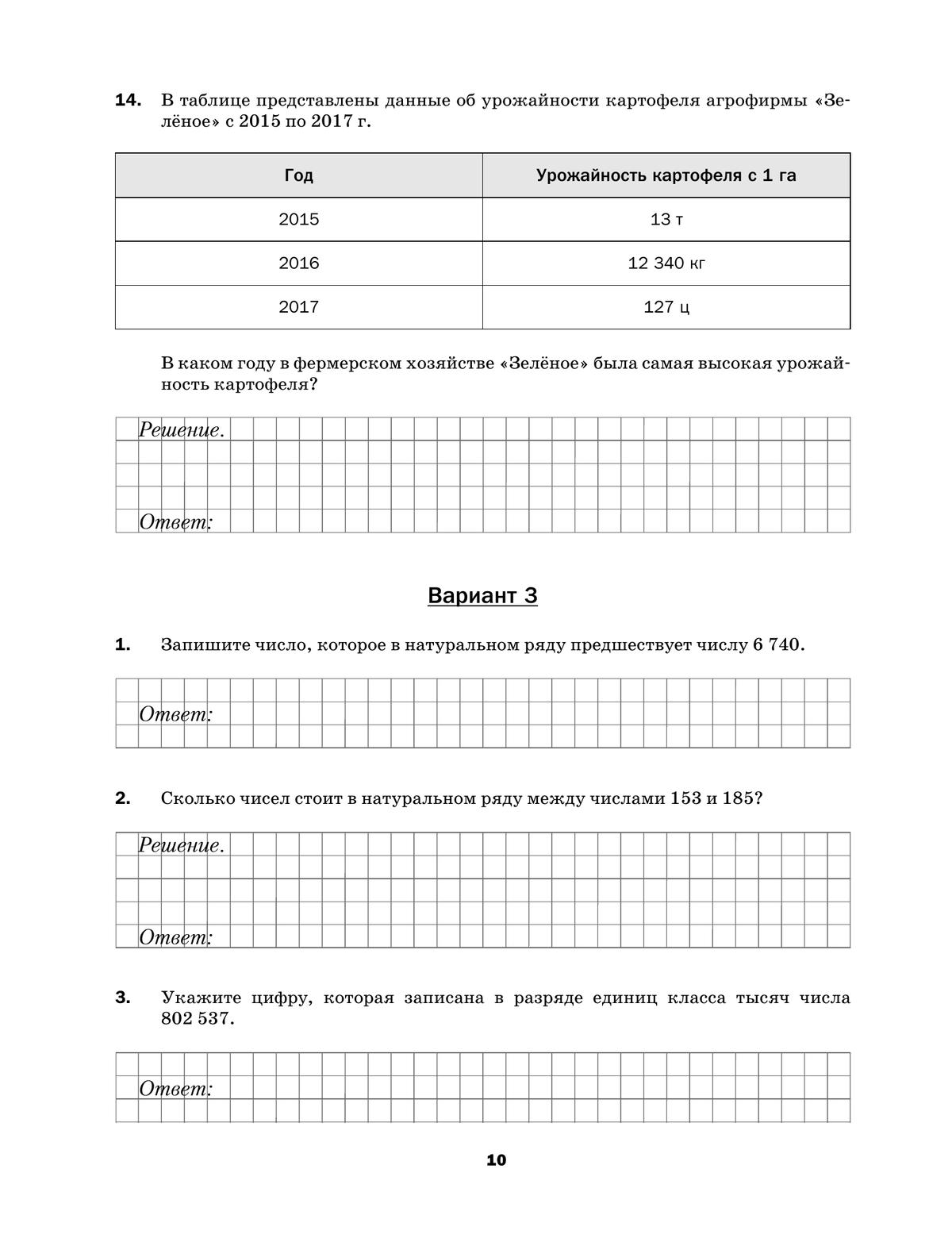 Математика. 5 класс. Подготовка к всероссийским проверочным работам (ВПР) 4