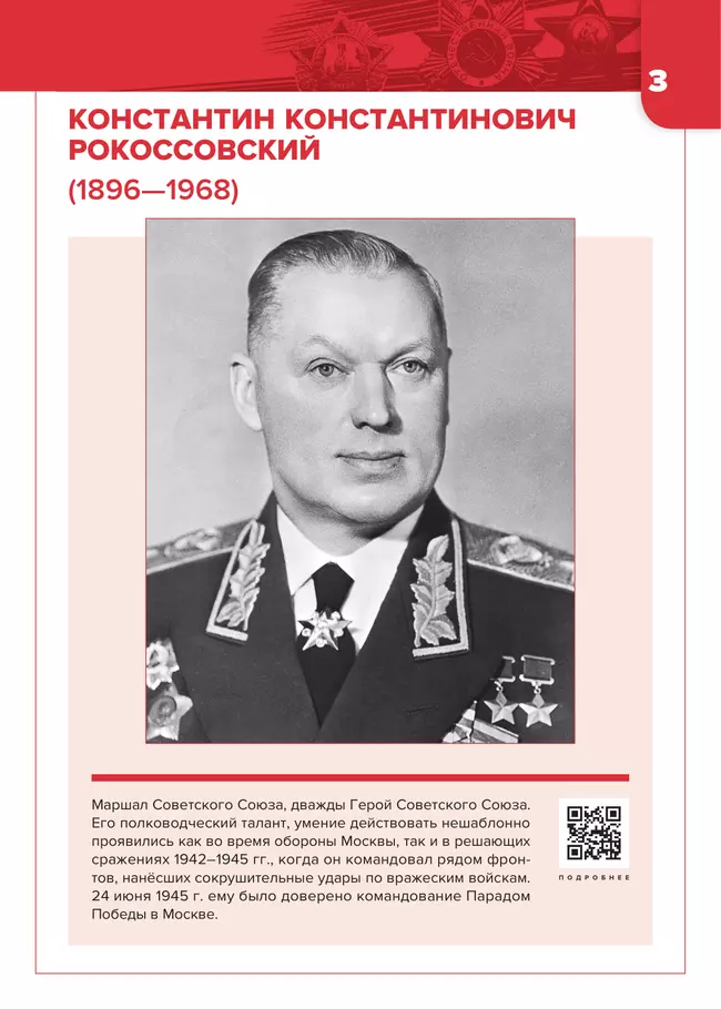 Имена Великой Победы. Комплект портретов 51