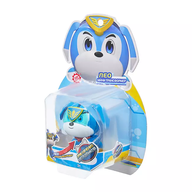Игрушка мини трансформер Приключения мегащенков, Лео 10