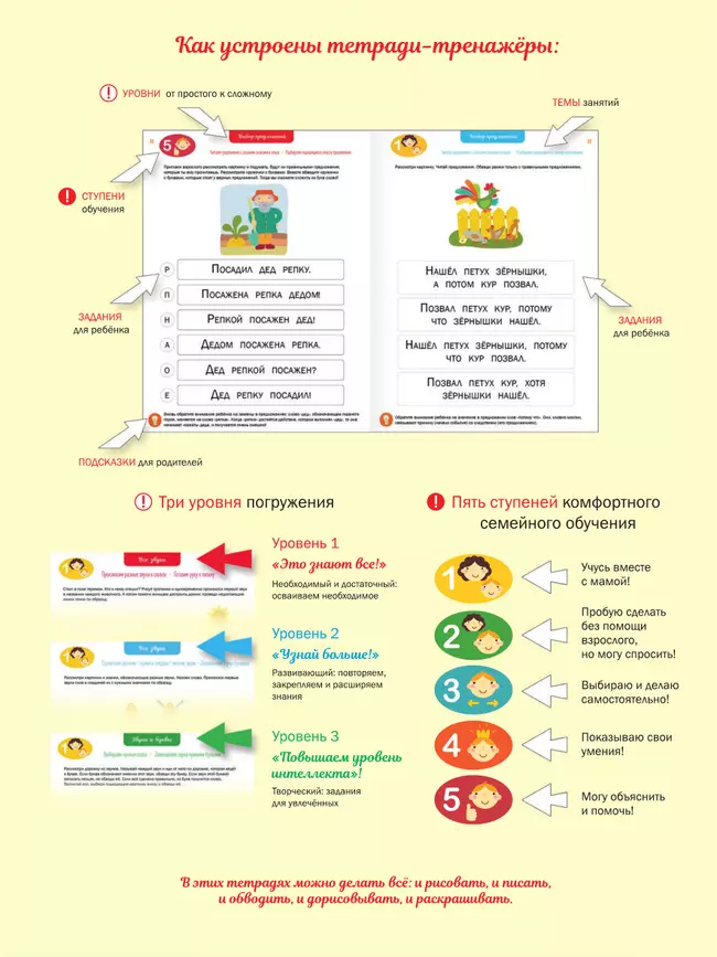 Читаем предложения. Чтение: тетрадь-тренажер 38