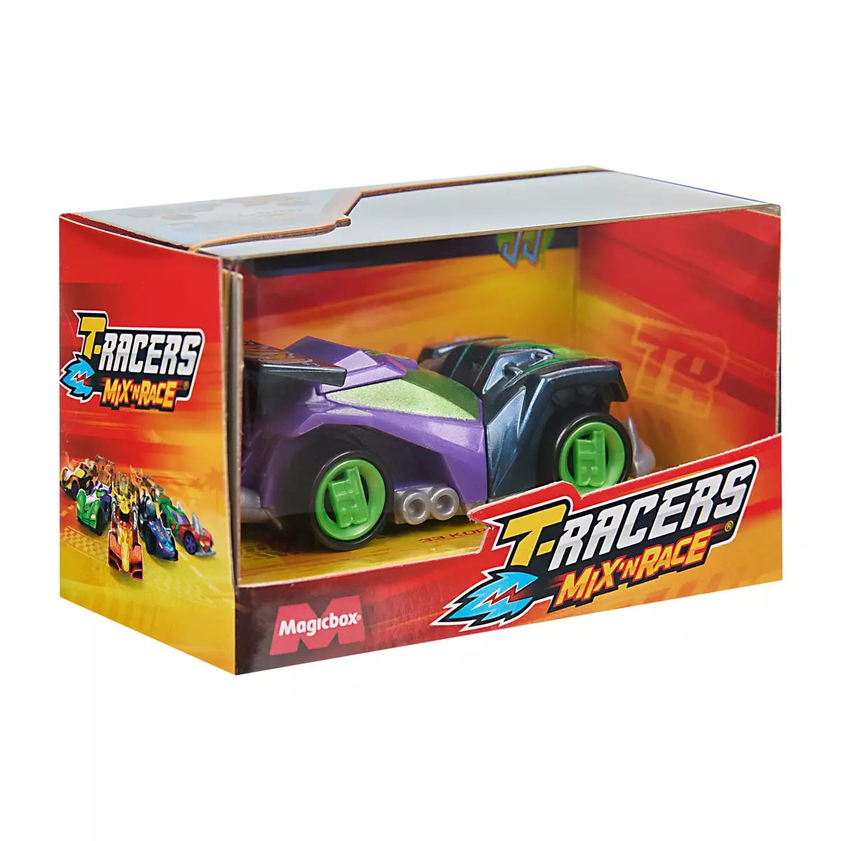Машинка разборная T-RACERS MIX 'N RACE, в коробке с прозрачным окном, Король улиц 18