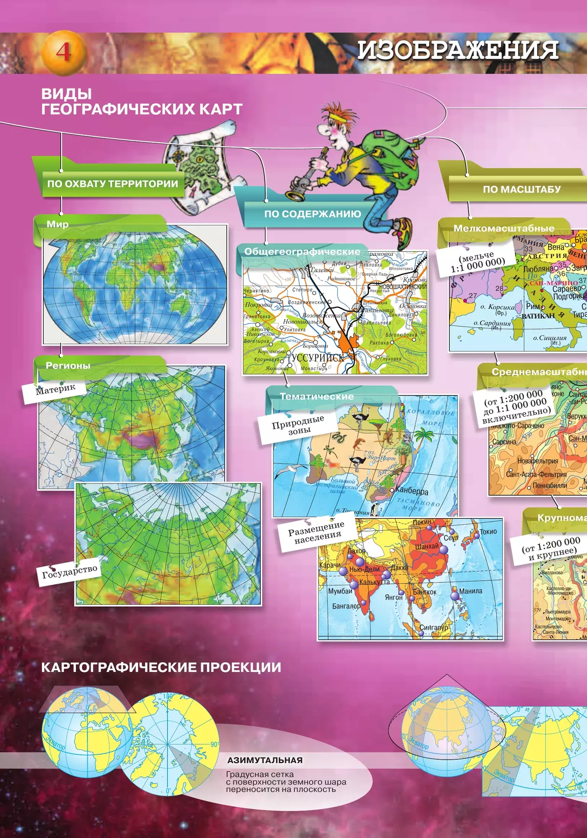 География. Планета Земля. 5-6 классы. Атлас 38