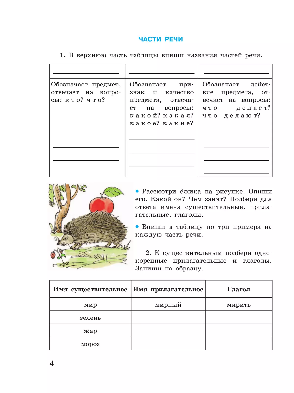 Русский язык. Имя существительное. 5-9 классы. Рабочая тетрадь 2 (для обучающихся с интеллектуальными нарушениями) 14