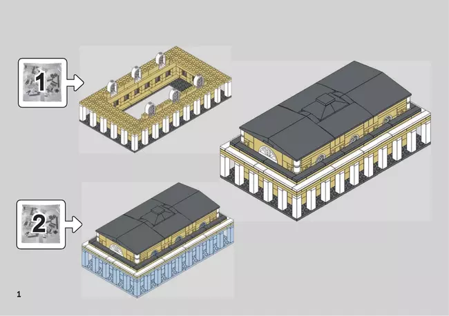 СОБЕРИ здание Биржи, Санкт-Петербург. Конструктор 36 СОБЕРИ здание Биржи, Санкт-Петербург. Конструктор 36