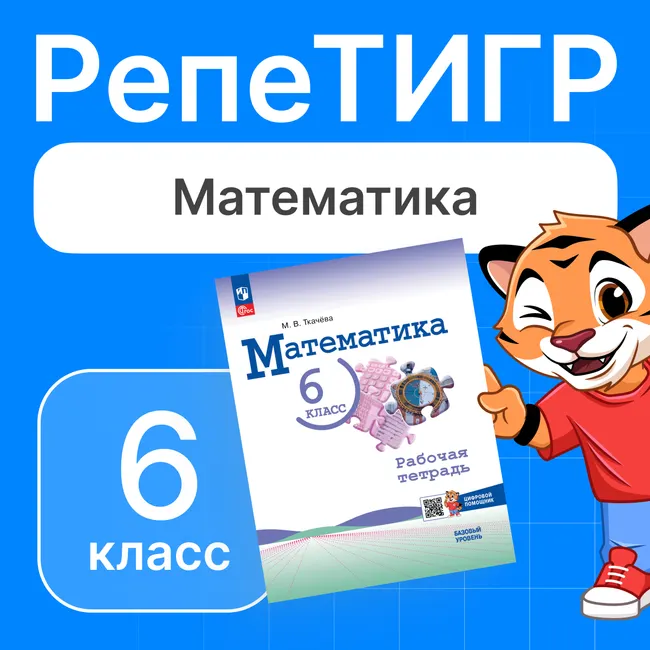 РепеТИГР по математике. 6 класс 1 РепеТИГР по математике. 6 класс 1
