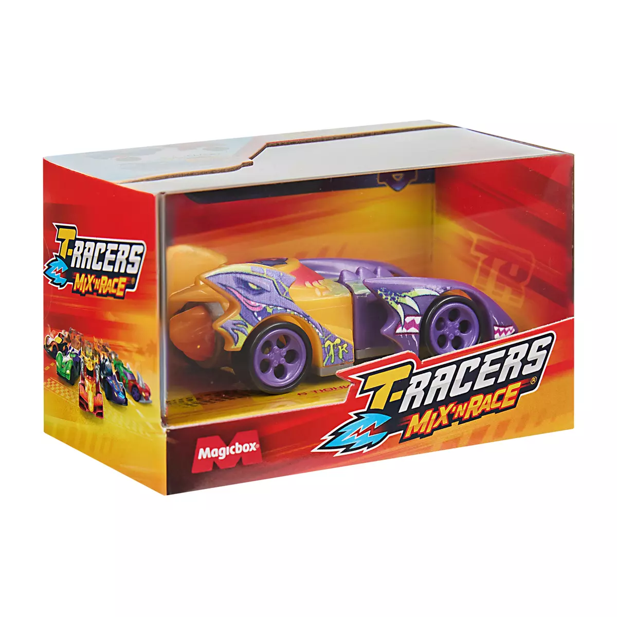Машинка разборная T-RACERS MIX 'N RACE, в коробке с прозрачным окном, Тюнинг монстр 15