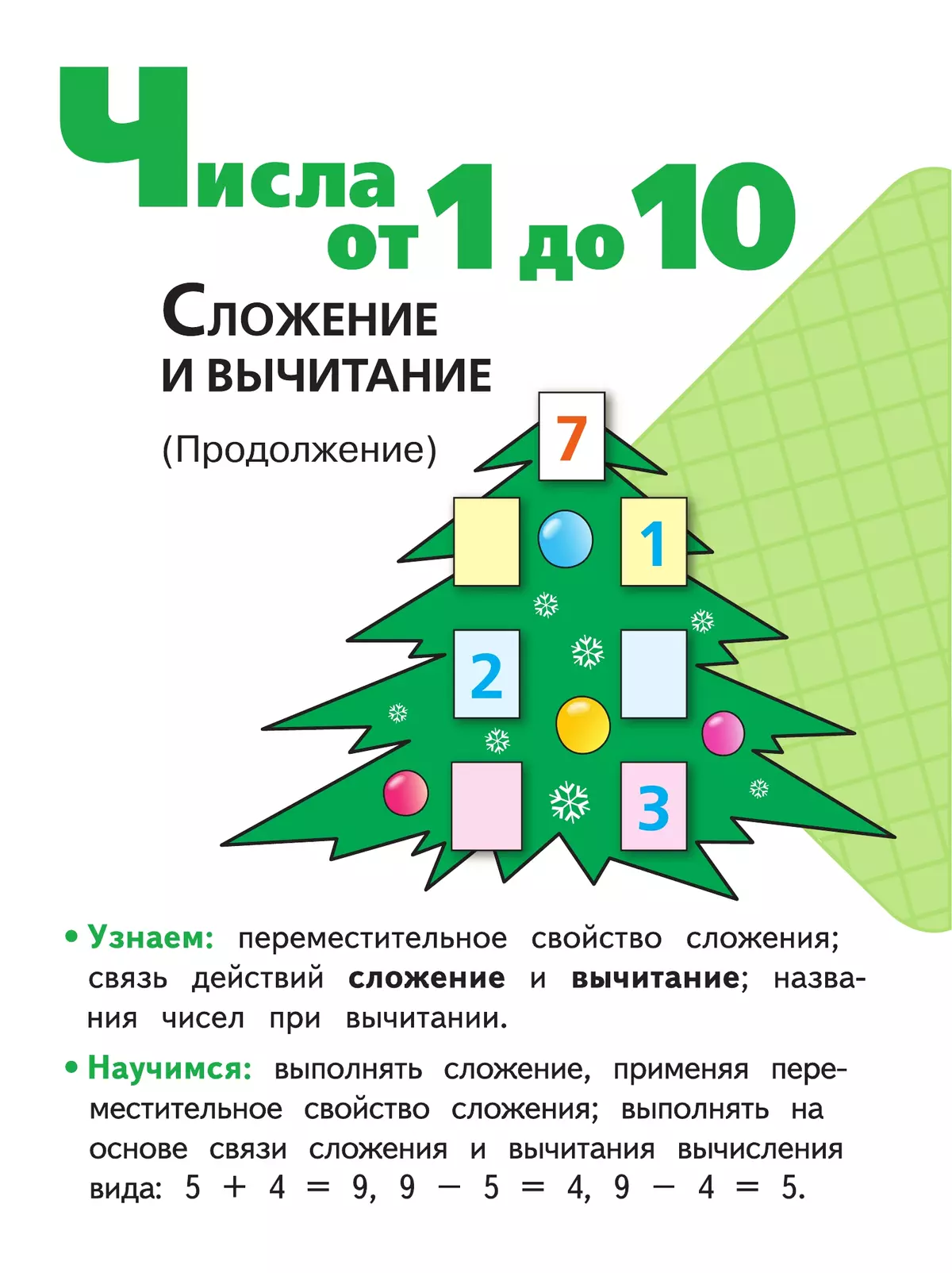 Математика. 1 класс. Учебное пособие. В 4 ч. Часть 3 (для слабовидящих обучающихся) 3