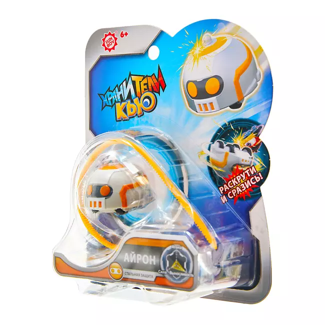 Игрушка инерционная машинка - волчок, Хранители Кью, Айрон 18 Игрушка инерционная машинка - волчок, Хранители Кью, Айрон 18
