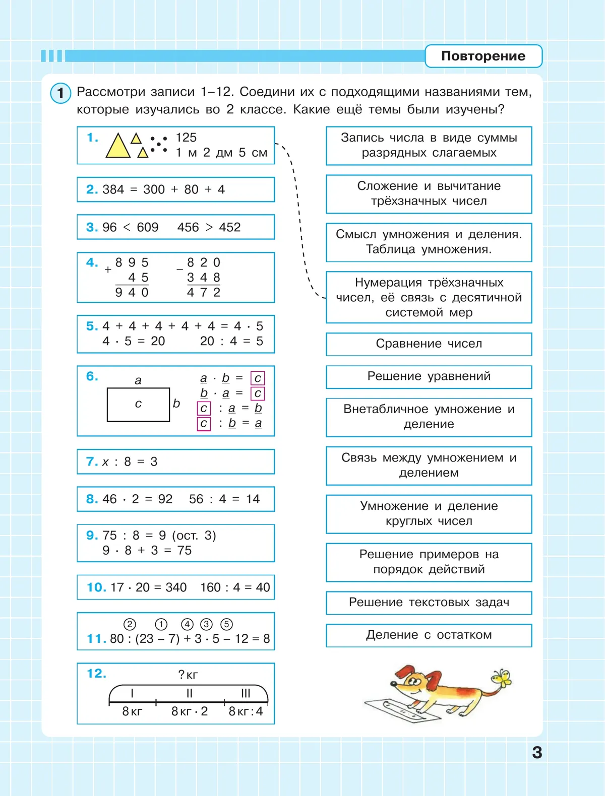 Математика. 3 класс. Рабочая тетрадь к учебнику углублённого уровня. В 3 частях. Часть 1 15 Математика. 3 класс. Рабочая тетрадь к учебнику углублённого уровня. В 3 частях. Часть 1 15