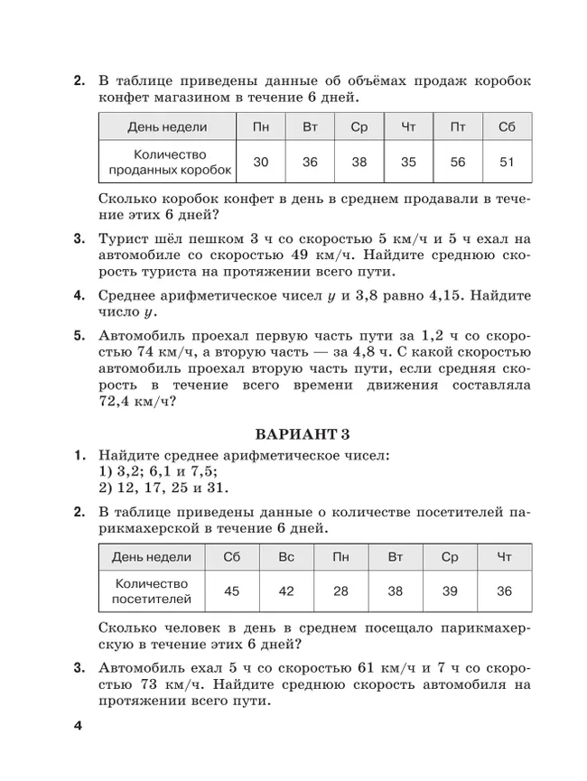 Математика. 6 класс. Базовый уровень. Дидактические материалы 7