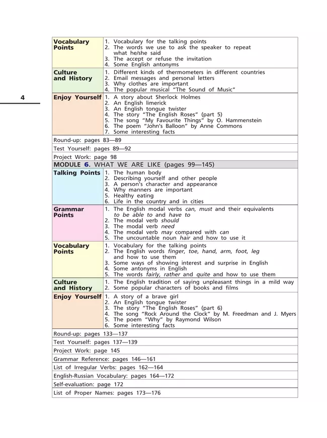 Английский язык. 6 класс. Учебное пособие. В 2 частях. Часть 2 5 Английский язык. 6 класс. Учебное пособие. В 2 частях. Часть 2 5