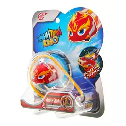 Игрушка инерционная машинка - волчок, Хранители Кью, Флэйм 11