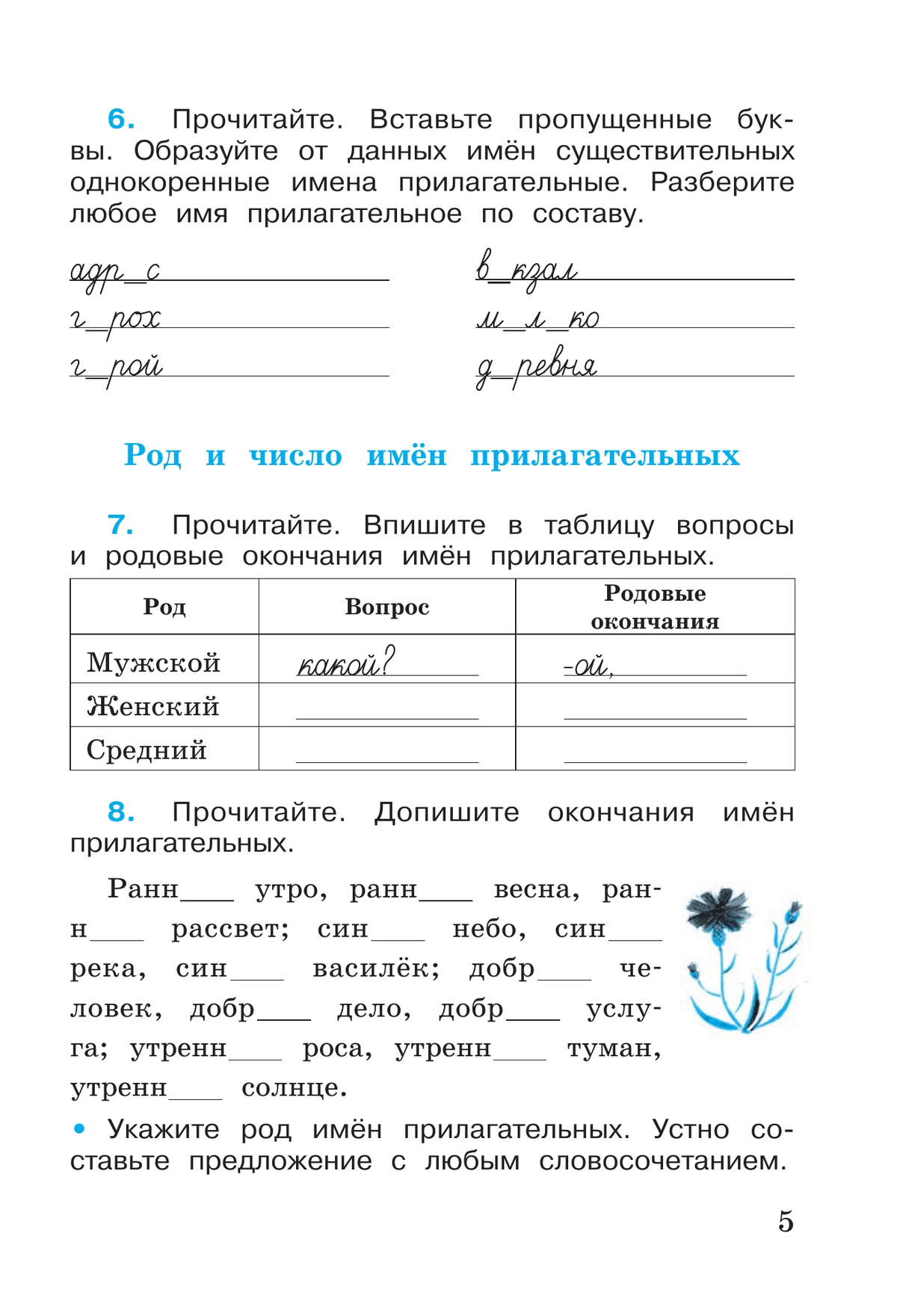 Русский язык. Рабочая тетрадь. 4 класс. В 2 частях. Часть 2 10