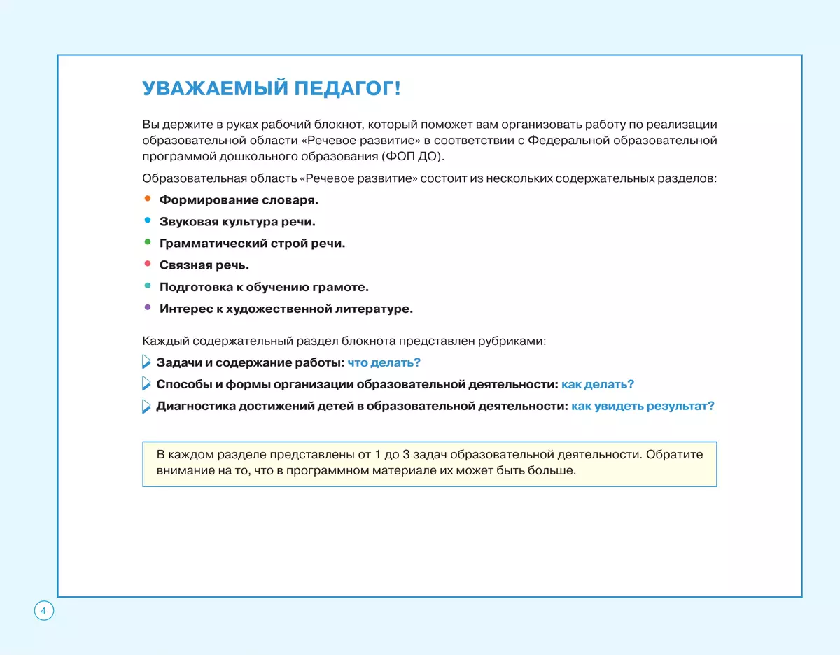 Блокнот педагога старшей группы детского сада. Речевое развитие 19 Блокнот педагога старшей группы детского сада. Речевое развитие 19