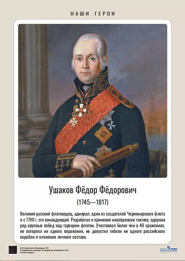 Наши герои. Дореволюционная Россия. Учебно-наглядное пособие  для 5-11 классов. Комплект плакатов (24 шт.) и методическое пособие 17