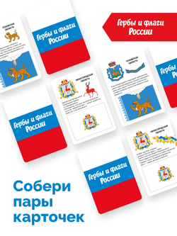 Настольная игра Мемо. Гербы и флаги России 15