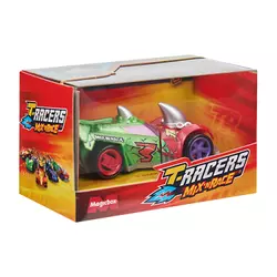 Машинка разборная T-RACERS MIX 'N RACE со сменными деталями, в коробке с прозрачным окном, Атака носорога 19