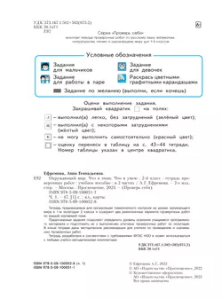 Окружающий мир. 2 класс. Что я знаю. Что я умею. Тетрадь проверочных работ. В 2 частях. Часть 1 18