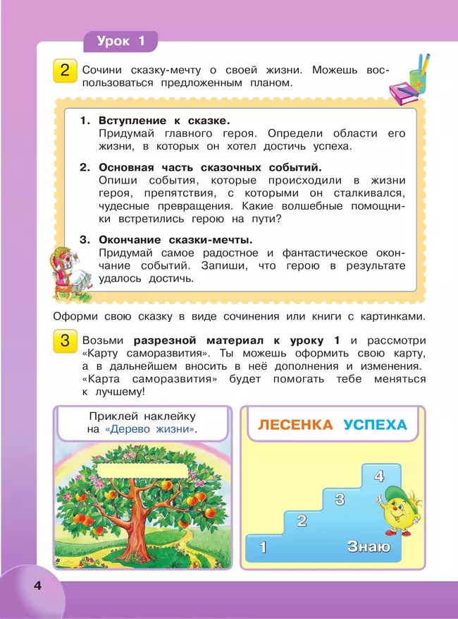 Мир деятельности. Учебное пособие + разрезной материал. 4 класс 35 Мир деятельности. Учебное пособие + разрезной материал. 4 класс 35