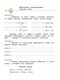 Русский язык. 2 класс. Пишем грамотно. Рабочая тетрадь. В 2 частях. Часть 2 47