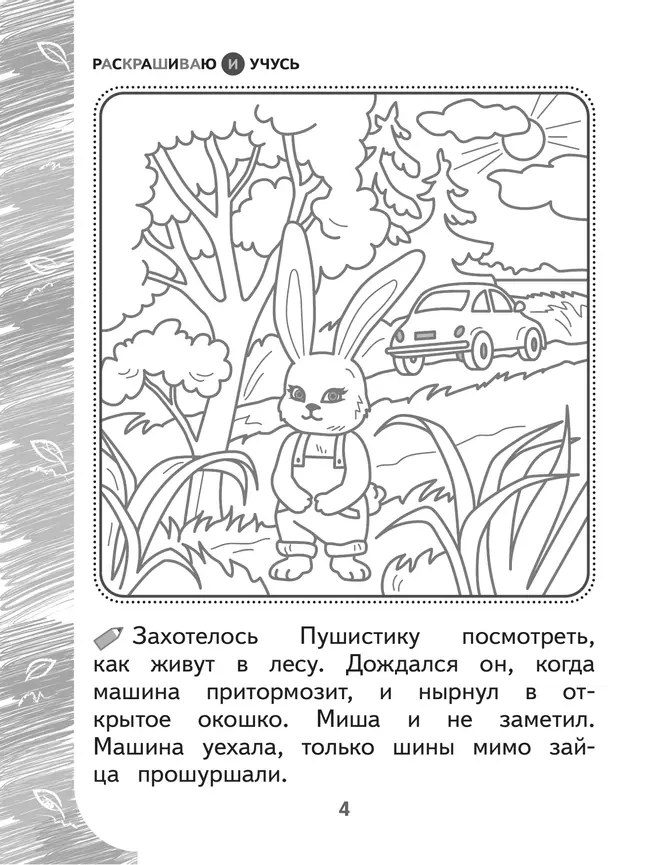 Раскрашиваю и учусь! Пушистик и лесные жители 7+ 2 Раскрашиваю и учусь! Пушистик и лесные жители 7+ 2