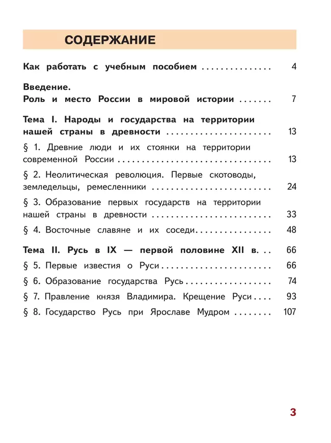 История. История России. 6 класс. Учебное пособие. В 4 ч. Часть 1 (для слабовидящих обучающихся) 3
