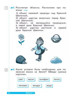 Окружающий мир. 1 класс. Тетрадь проверочных работ. Что я знаю. Что я умею 7