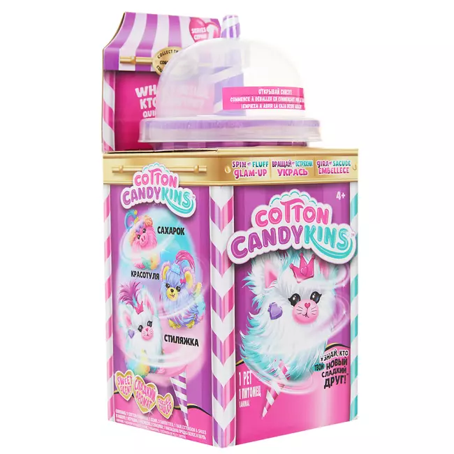 Мягкая игрушка сюрприз в ассортименте Cotton Candykins 34