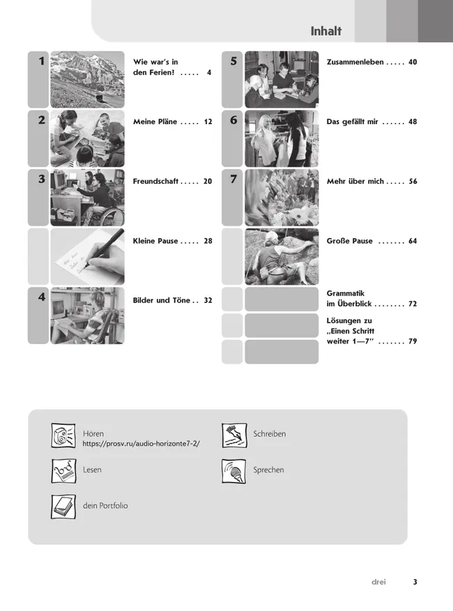 Немецкий язык. Второй иностранный язык. Рабочая тетрадь. 7 класс. 15