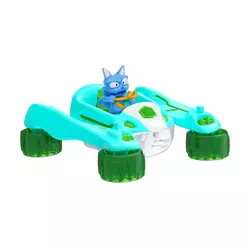 Игровой набор Аэромобиль голубой, Metazells, с фигуркой и машинкой-трансформером, клан Вуди. 21