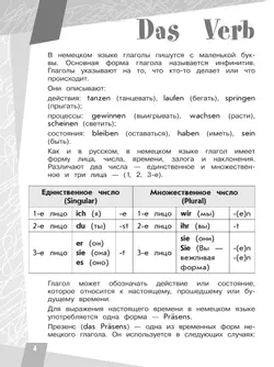 Немецкий язык. Грамматика в таблицах. Времена глаголов. 2-4 классы 8