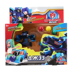 Игрушка-трансформер Mecard ball (Мекардбол) мини, Джэз 1