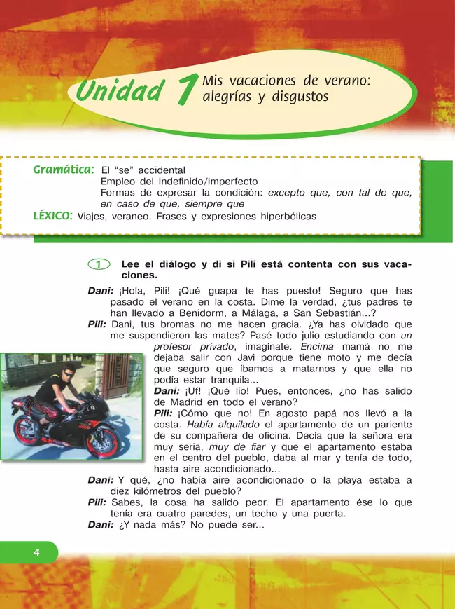 Испанский язык. 10 класс. Учебник. Углублённый уровень 12 Испанский язык. 10 класс. Учебник. Углублённый уровень 12