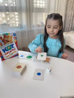 Кот, квадрат и треугольник. Настольная игра 17