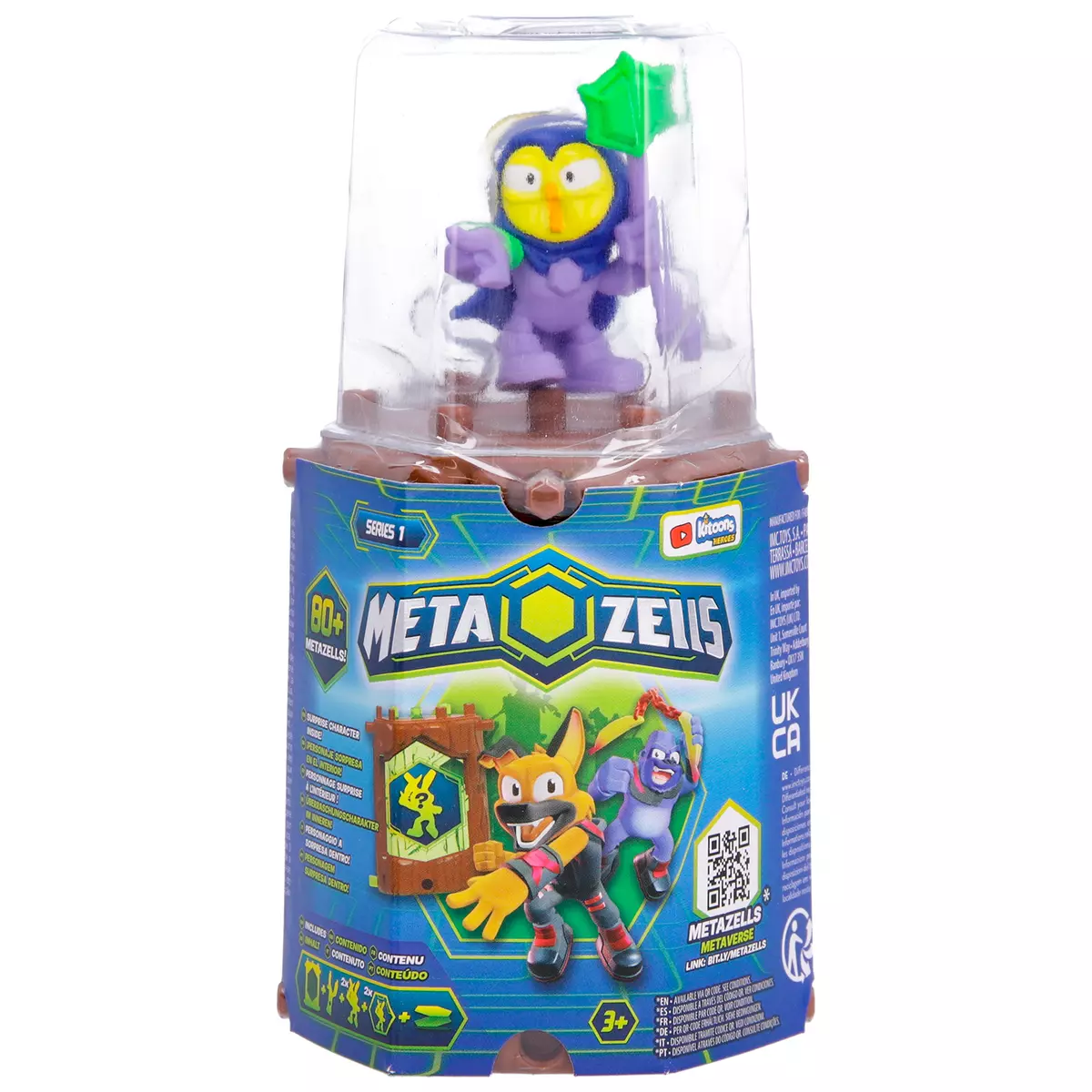 Игровой набор-сюрприз c 2 фигурками и аксессуарами, Metazells 1 Игровой набор-сюрприз c 2 фигурками и аксессуарами, Metazells 1