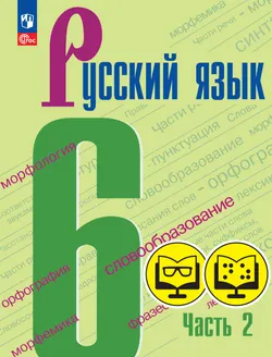 Русский язык. 6 класс. В 2 частях. Часть 2 (для обучающихся с нарушением зрения) 1